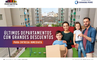 Este verano, no dejes pasar nuestros grandes descuentos para departamentos de entrega inmediata!